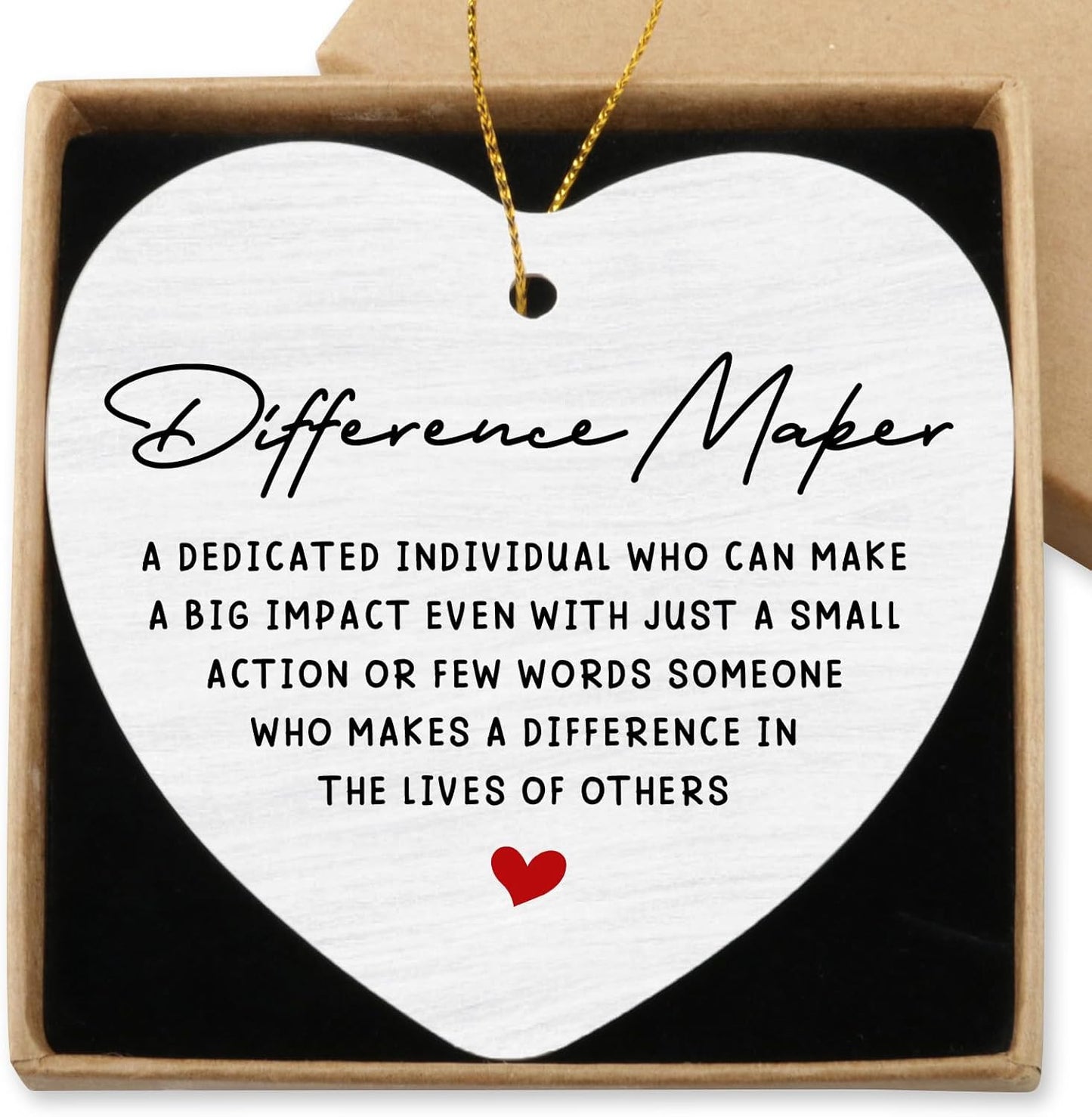 Thank You for Helping Me Shine Appreciation Gifts for Women Men Hanging Ornament Thank You Gifts for Coworkers Boss Teachers Counselor Friends Thanksgiving Christmas Ceramic Heart Keepsake