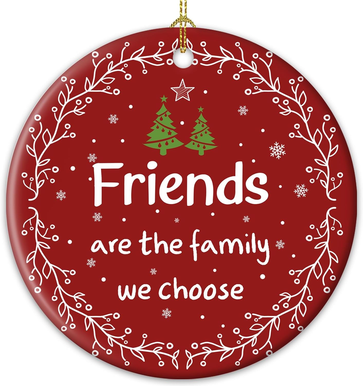Thank You Gifts for Women Men - Teacher Appreciation Gifts - Appreciation Gift for Nurse Paraprofessional Principal Coworker Employee Counselor Boss - Retirement Farewell Going Away - Ceramic Ornament