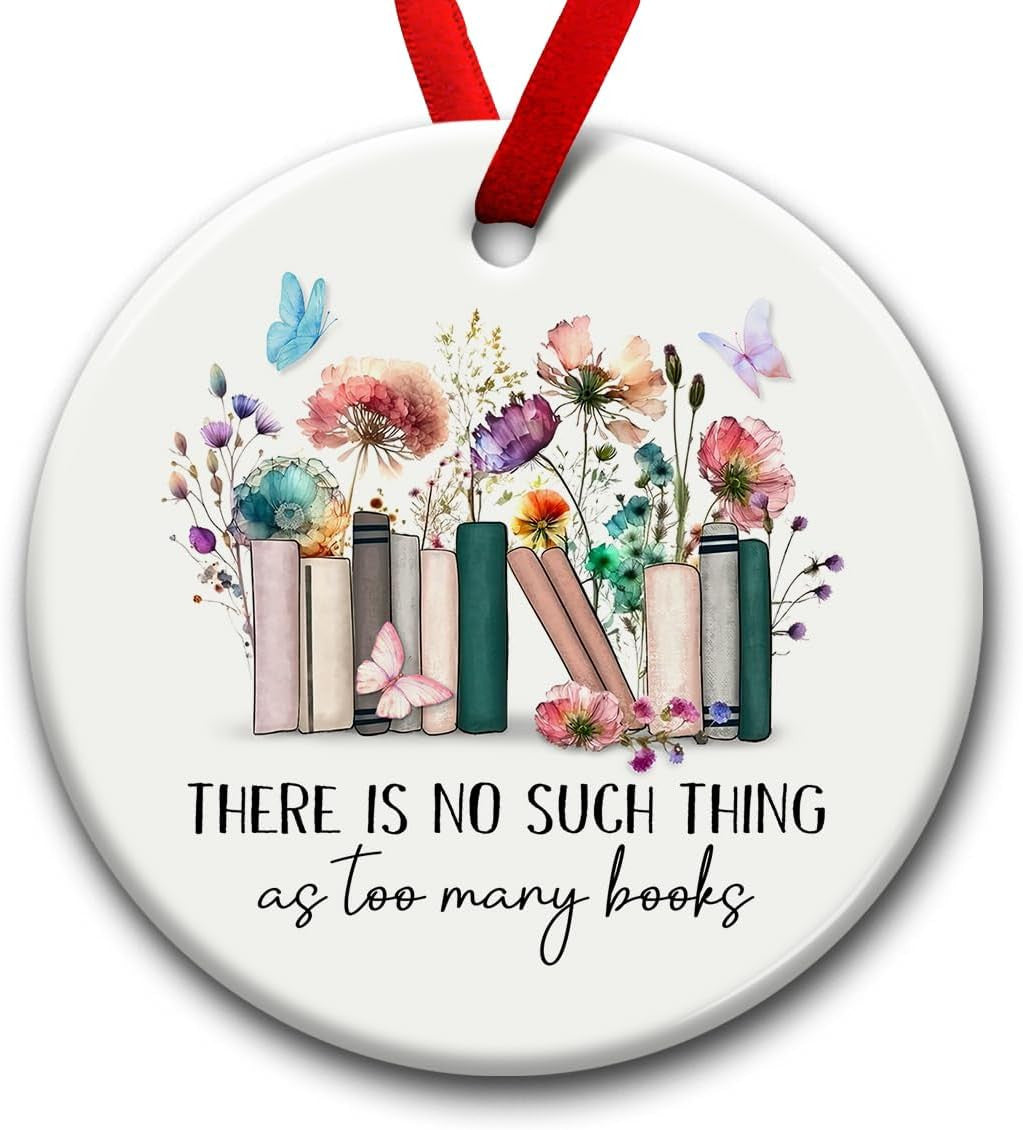 SOL VIBES Cardinal Memorial Ornament, Christmas Ceramic Ornaments, Remembrance Gift for Loss of Mom, Dad, Grandma, Grandpa, Sympathy Bereavement Condolences Gifts