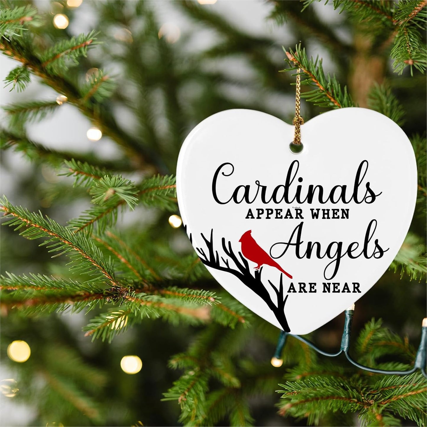 Sympathy Gifts for Loss of Loved One Ceramic Ornament Keepsake Sign Cardinals Appear Bereavement Gift Ideas Sympathy Gift Miscarriage Gifts for Mothers Loss of Dad