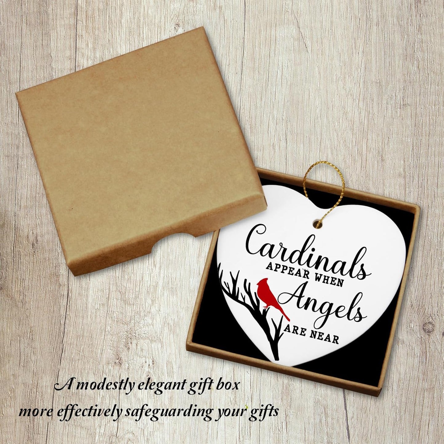 Sympathy Gifts for Loss of Loved One Ceramic Ornament Keepsake Sign Cardinals Appear Bereavement Gift Ideas Sympathy Gift Miscarriage Gifts for Mothers Loss of Dad