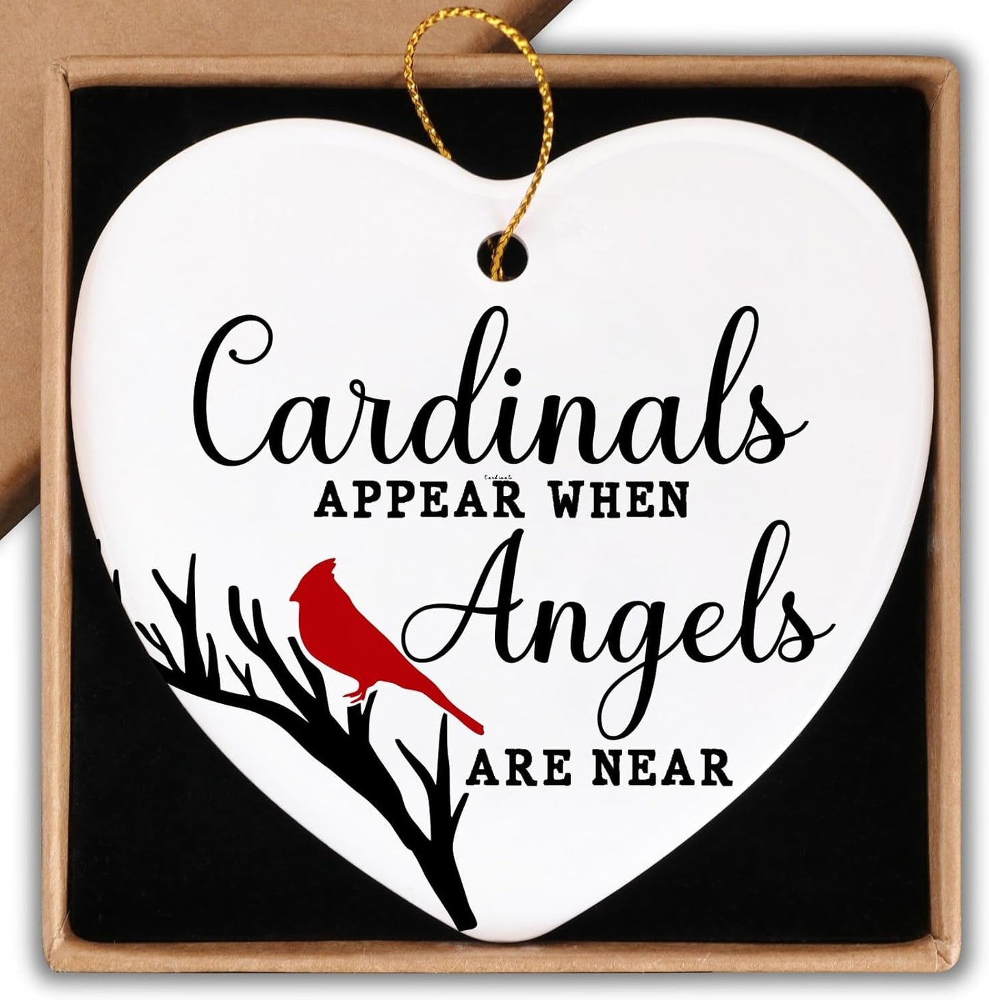 Sympathy Gifts for Loss of Loved One Ceramic Ornament Keepsake Sign Cardinals Appear Bereavement Gift Ideas Sympathy Gift Miscarriage Gifts for Mothers Loss of Dad