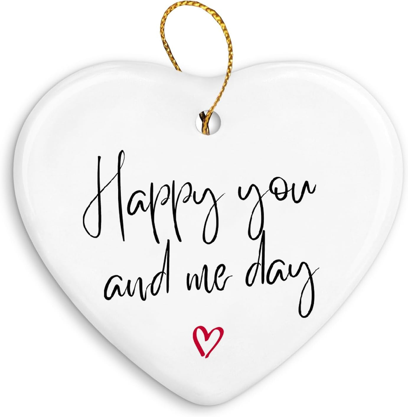 Inspirational Gifts for Women Men Christmas Ornament,Positive Motivational Christmas Ornament Gifts,White Christmas Ceramic Christmas Ornament Gifts,Hanging Ornaments