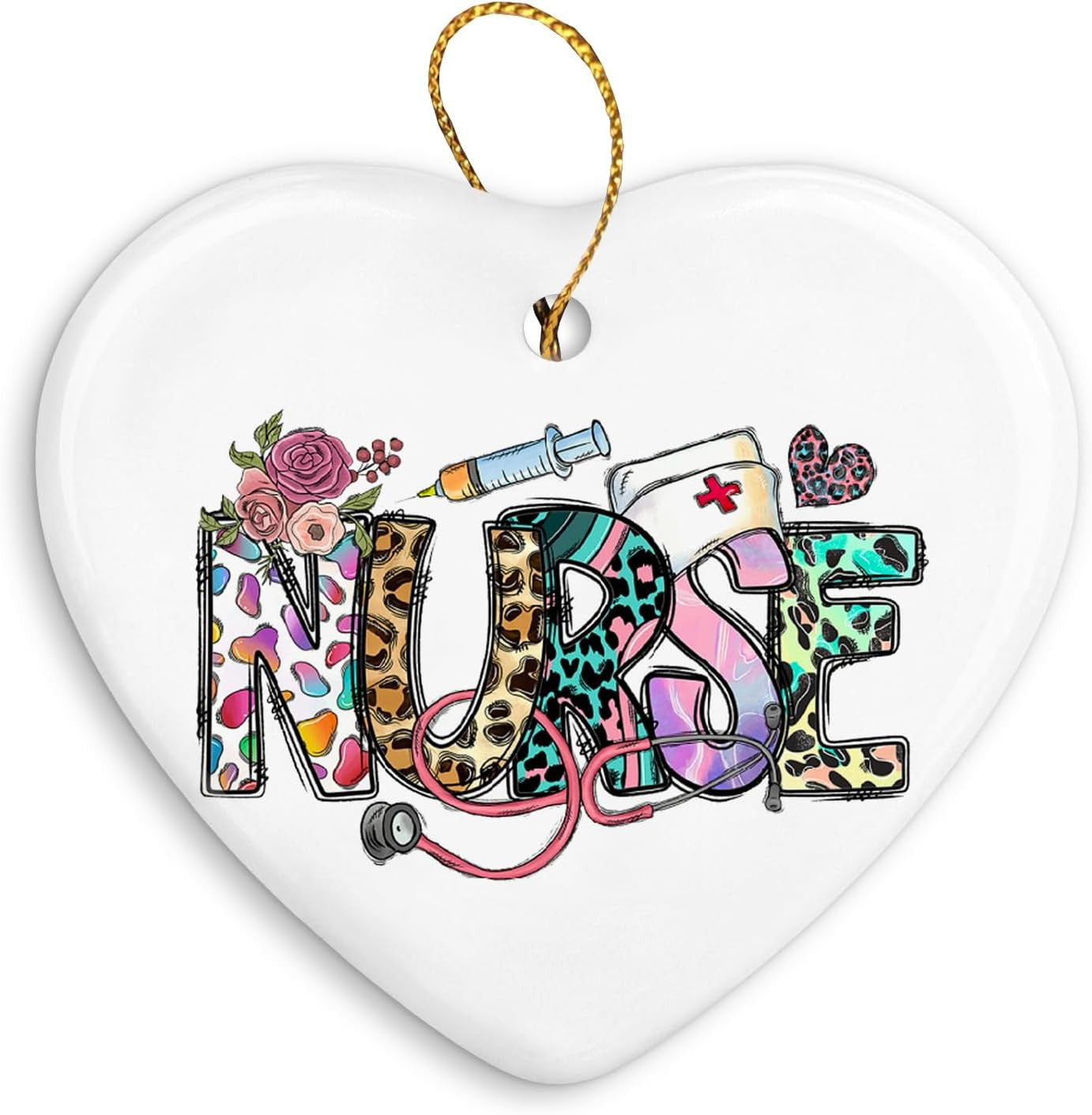 Teacher Appreciation Gifts,Teacher Gift for Women,Thank You Gifts from Students,It's a Good Day Ceramic Heart Keepsake Sign,Hanging Ornaments