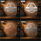 Personalized Workshop Metal Sign, Custom Garage Wall Decor, Man Cave Sign, Auto Shop Decoration