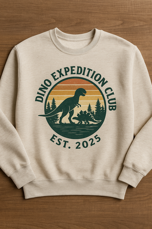 Sweatshirt Dino Expedition Club