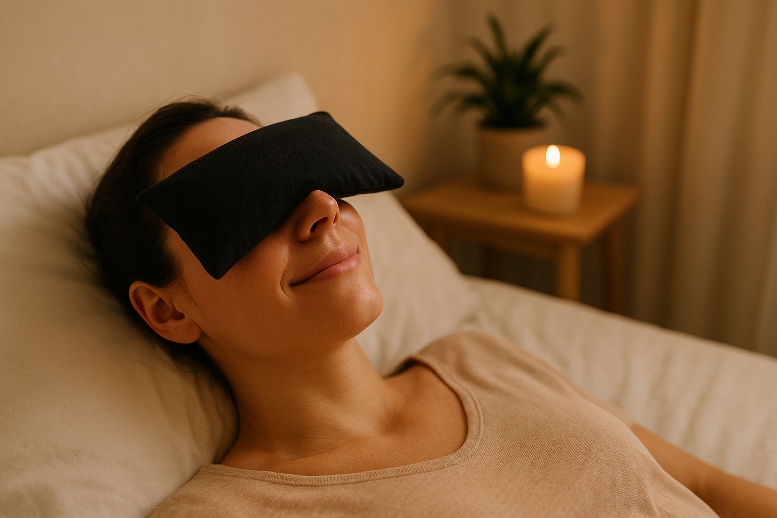 eye pillow black user