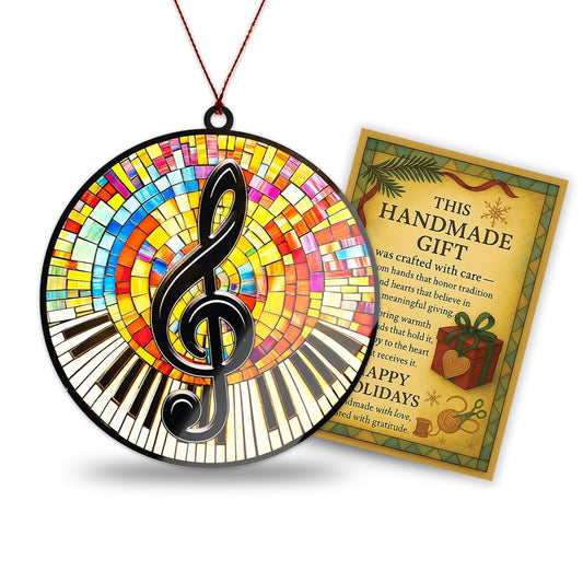 Colorful Music Ornaments for Christmas Tree 2025, Music Note Ornament, Music Gifts for Women, Men, Friends, Teachers, Christmas Ornament Gift, Music Lover Gifts, Music Teacher Gifts, Holiday Ornaments